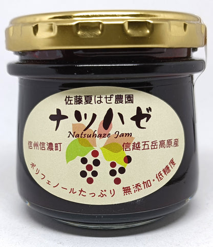 【長野県】　　　　　佐藤夏はぜ農園　　ナツハゼジャム　　Mサイズ3個セット