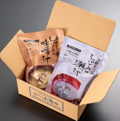 小野や しじみスープ 2種 十三湖産 青森 ギフト
