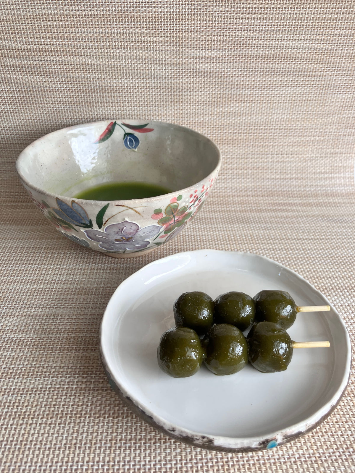 【京都府宇治市】宇治川餅 手練り茶だんご14本入り