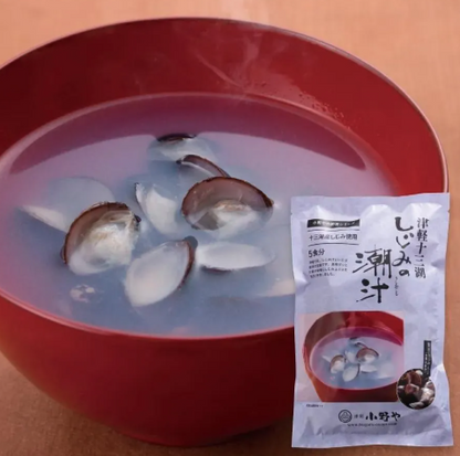 【青森県十三湖】小野や しじみ専門店 即席スープ3種セット（味噌汁・潮汁・クラムチャウダー）